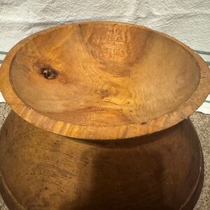 Vintage Wooden Bowl